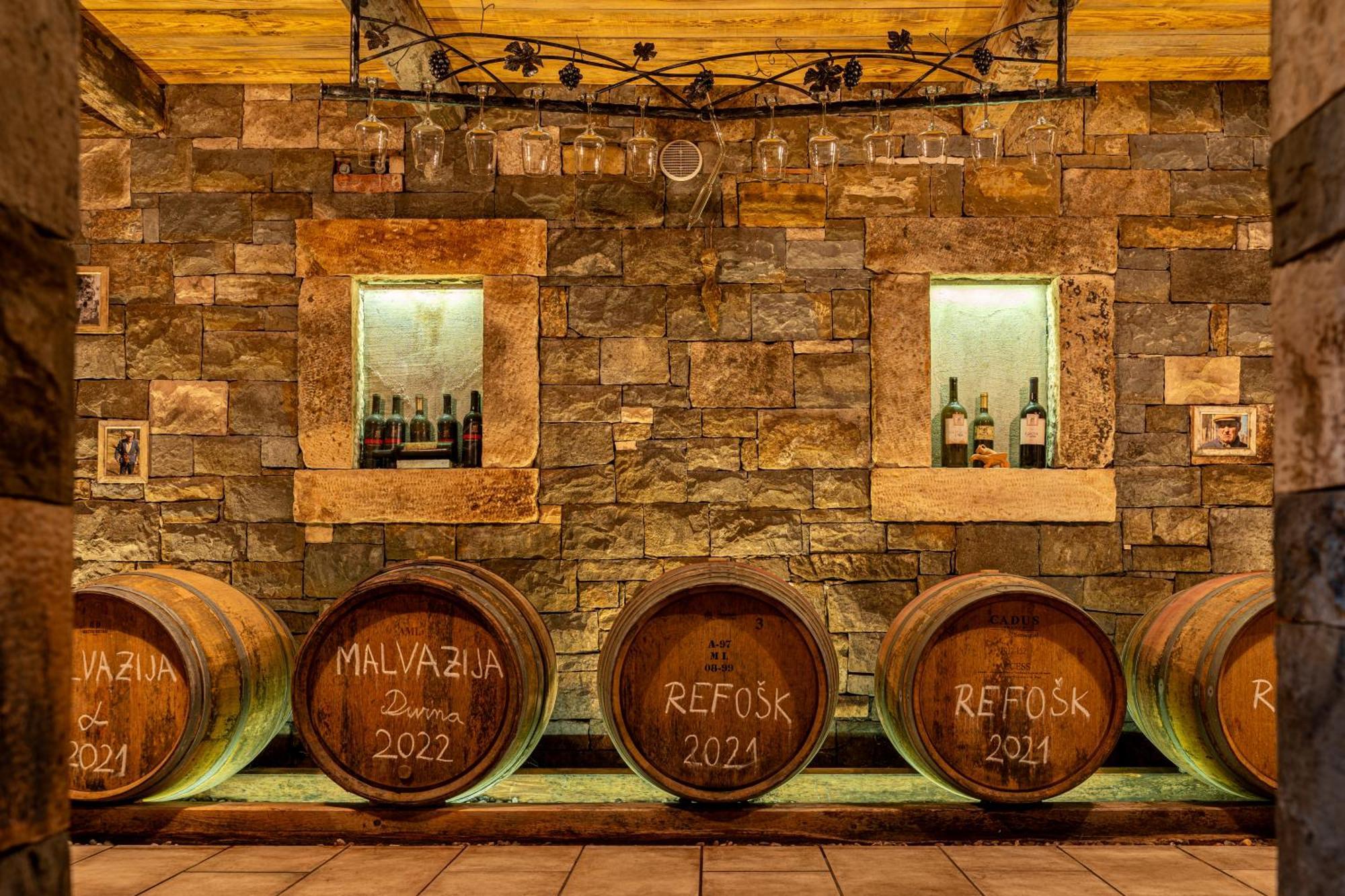Wine House Rakar Guest House Gračišče Eksteriør bilde